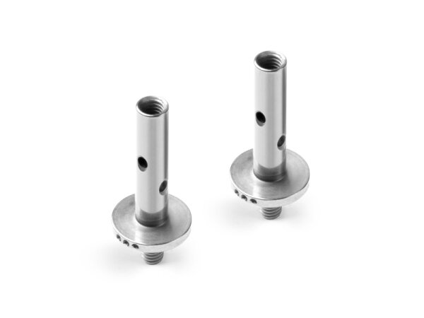 X12 KINGPIN 4MM WITH HOLES - 1.0° 3 DOTS - NICKEL COATED (2)