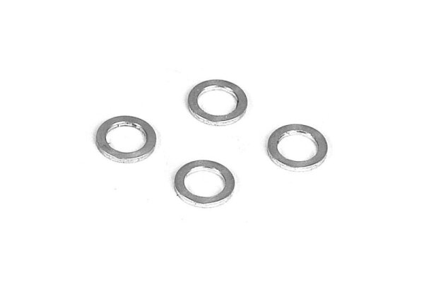 Unterlegscheibe 3,2mm x 4,8mm x 0,5mm, Alu (4)