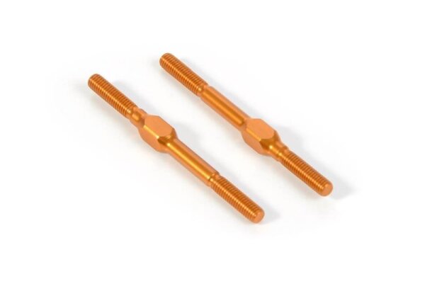 Gewindestangen Alu,  M3x42mm Orange