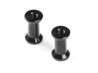 ALU REAR BRACE MOUNT 12MM - BLACK (2)