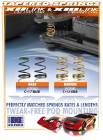 TAPERED SPRING C=1.5-1.6 - SILVER (2)