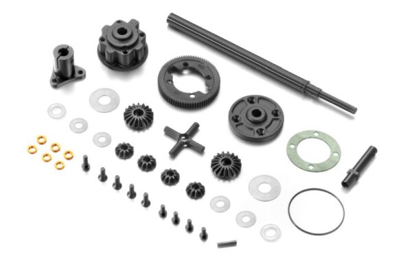 Alu Differential Set 1/12 Pan Car V2