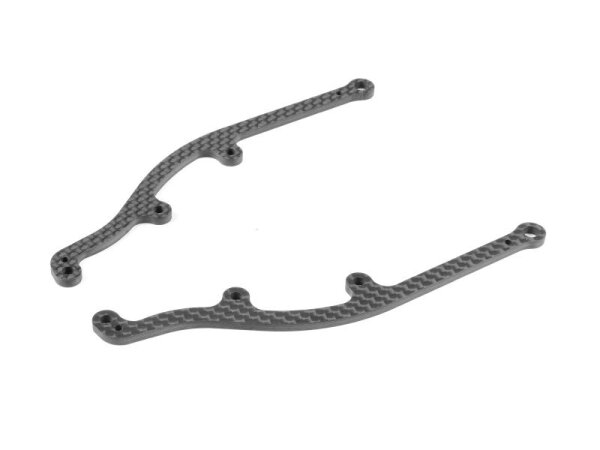 X124 SIDE BRACE - GRAPHITE 2.5MM (2)
