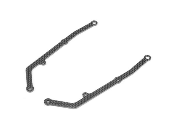 X12 GRAPHITE SIDE BRACE 2.0MM - THINNER - RIGHT & LEFT