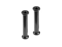 Alu Befestigung 28.5mm - schwarz (2)
