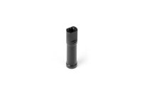 Alu Befestigung 22.5mm - schwarz