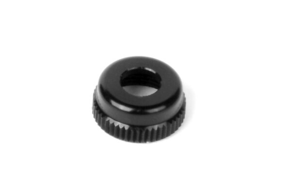 Alu Dämpferkappe - unten - schwarz