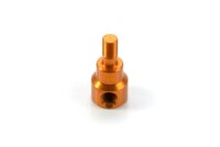 Alu Dämpfermutter - ORANGE