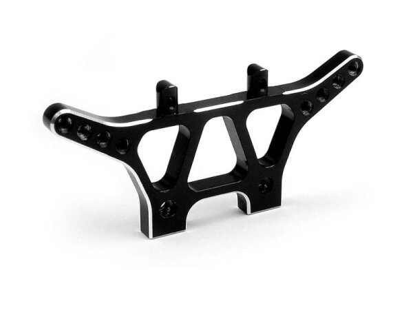 Dämpferbrücke 4mm, hinten, 7075 T6 Alu