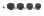 Ritzel-Set (17,19,21,23), Kunststoff