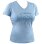 TEAM LADY T-SHIRT - Hellblau (XS)