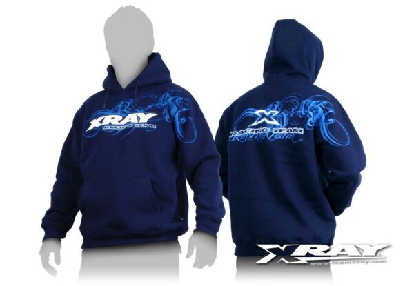 Kaputzensweater Blau (M)