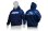 Kaputzensweater Blau (S)