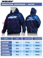 Kaputzensweater Blau (XXL)