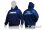 Kaputzensweater Blau (XXL)