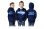 Junior  Kaputzensweater mit Reisverschluss - Blau (XXL)