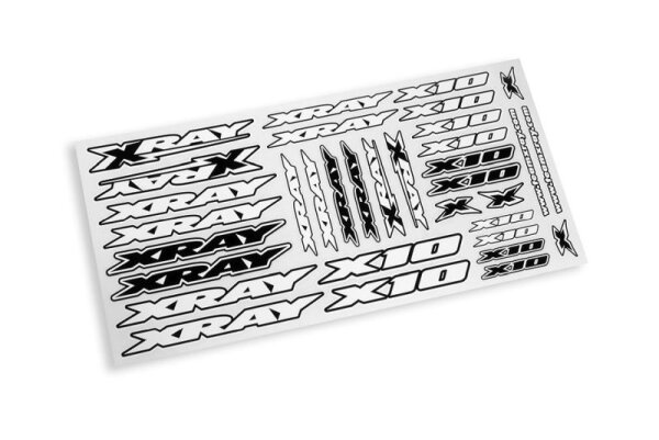 X1 Dekorbogen - WEISS