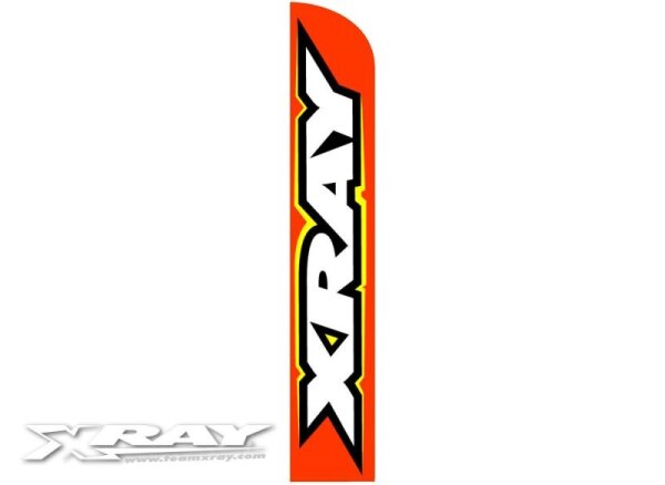 LARGE FLAG VERTICAL 4M - ORANGE