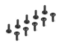 HEX SCREW FLANGED SH M3x10  (10)