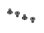 HEX SCREW 110° SFH M3x5 - CNC MACHINED - HUDY SPRING STEEL (