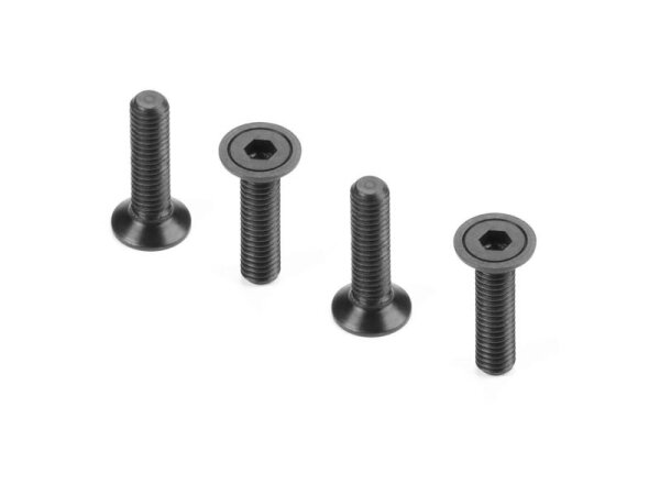 HEX SCREW 110° SFH M3x12 - CNC MACHINED - HUDY SPRING STEEL