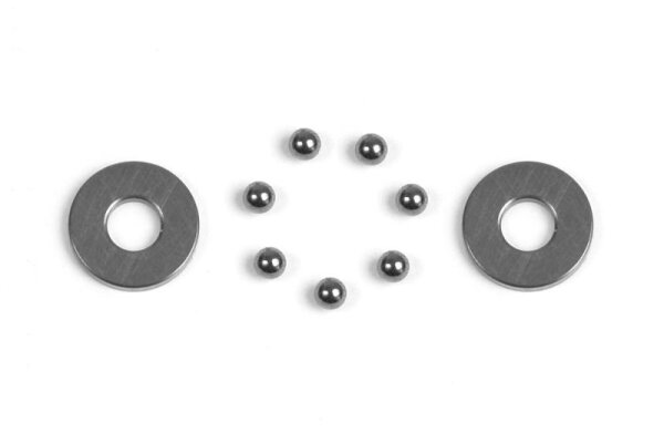 Carbid-Kugellager, axial (2,8mm x 6,5mm x 0,8mm)