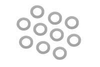 Unterlegscheiben 6x10x0,3 (10)