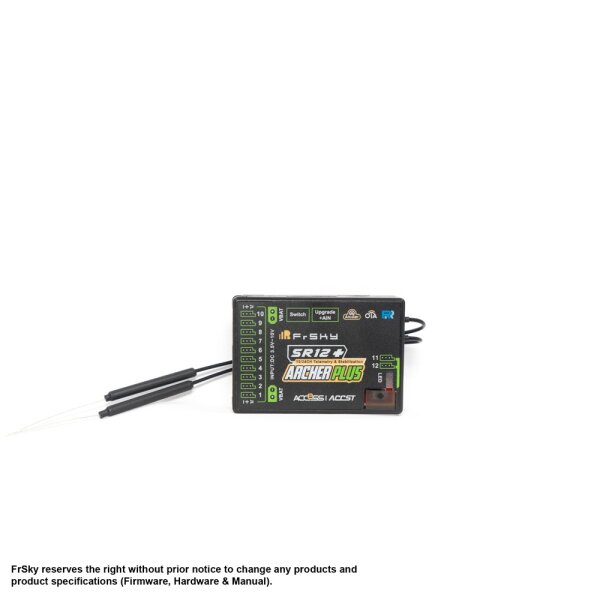 Empfänger Archer Plus SR12+ 2,4Ghz