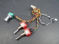 Taranis X9 Lite -S- Schalterset rechts mit Kabeln