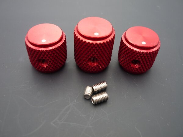 Horus X10/X10S Kappen Drehgeber und 6-Pos.-Schalter, rot
