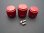 Horus X10/X10S Kappen Drehgeber und 6-Pos.-Schalter, rot