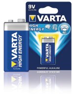 Varta Batterie Alkaline LR22 9 V High Energy 1er Block