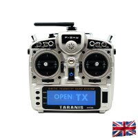 TARANIS X9D plus 2019 EU/LBT FrSky Senderset Silver 2,4Ghz