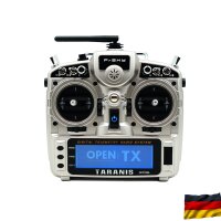 TARANIS X9D plus 2019 EU/LBT FrSky Senderset Silver 2,4Ghz