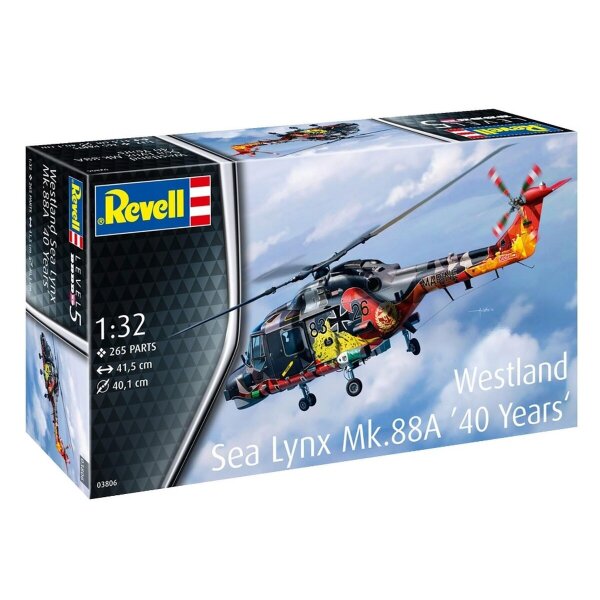 Revell 03806 1:32 Westland Sea Lynx Mk.88A (40 Years Special Edition)
