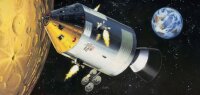 Apollo 11 Spacecraft with Interior 50th Anniversary Moon Landing