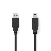 USB-Kabel 2.0 A Stecker 2.0m