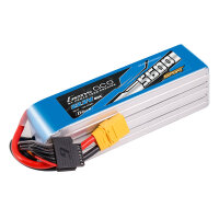 Gens Ace Sport G-Tech 5600mAh 22.2V 80C 6S1P Lipo Battery Pack with XT90 Plug （700 Helicopter）