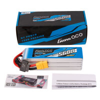 Gens Ace Sport G-Tech 5600mAh 22.2V 80C 6S1P Lipo Battery Pack with XT90 Plug （700 Helicopter）