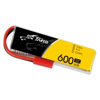 Tattu 600mAh 3.7V 30C 1S1P Lipo Battery Pack with JST...