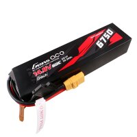 Gens ace G-Tech 6750mAh 14.8V 60C 4S1P Lipo Battery with XT90 plug