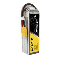 Tattu 4500mAh 22.2V 25C 6S1P Lipo Battery Pack with XT90