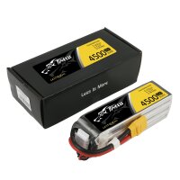 Tattu 4500mAh 22.2V 25C 6S1P Lipo Battery Pack with XT90