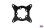 Montagekreuz für Q100 70x80mm