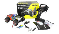 MAX20 Monstertruck Brushed 4WD 1:20 RTR blau/orange