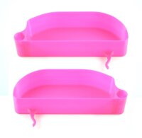 Werkzeugfächer DC seitlich pink (Paar)