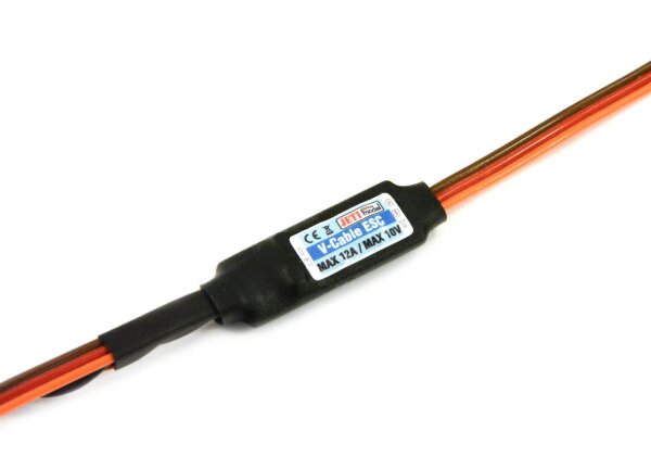 Jeti 12A Akku -BEC Weiche System JR" (bzw Futaba)