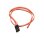 Servoanschlusskabel 25cm mit Stecker (System Graupner)  flach