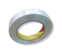Filamentklebeband, Kreuzgewebe 50m, 19mm breit