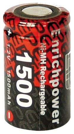 NiMH Akku 1500mAh 1,2V 2/3A Einzelzelle